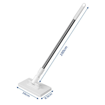 🧹Disposable Dust Mop with 4 Reusable Cloths✨Lightweight Floor Dusting Mop For Hardwood Tile Floors