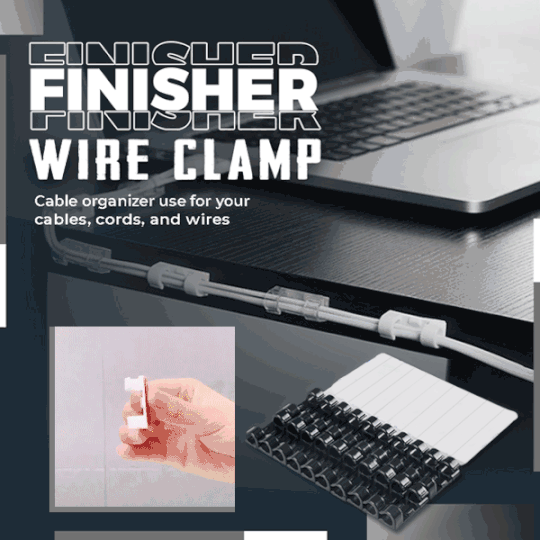 Adhesive Cable Organizer Clips 🔌 – Keep Cords Neat & Tangle-Free
