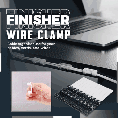 Adhesive Cable Organizer Clips 🔌 – Keep Cords Neat & Tangle-Free