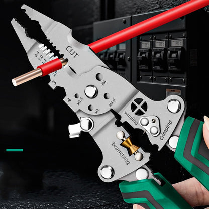 Foldable Wire Stripper & Voltage Tester ⚡ – Handy Electrical Tool