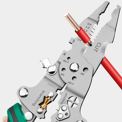 Foldable Wire Stripper & Voltage Tester ⚡ – Handy Electrical Tool