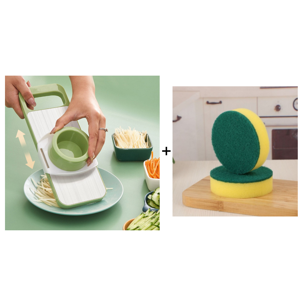 📢 30% OFF NOW! 🔪 Multifunctional Kitchen Chopper with Hand Guard – 5 Blades, Non-Slip Base & Quick Vegetables Chopping 🥕⚠️📦