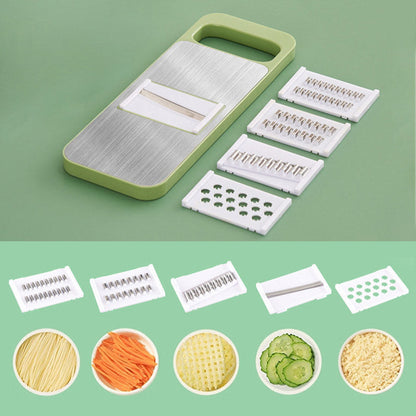 📢 30% OFF NOW! 🔪 Multifunctional Kitchen Chopper with Hand Guard – 5 Blades, Non-Slip Base & Quick Vegetables Chopping 🥕⚠️📦
