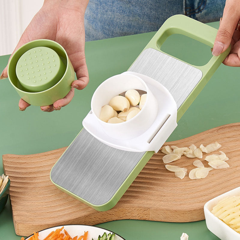 📢 30% OFF NOW! 🔪 Multifunctional Kitchen Chopper with Hand Guard – 5 Blades, Non-Slip Base & Quick Vegetables Chopping 🥕⚠️📦