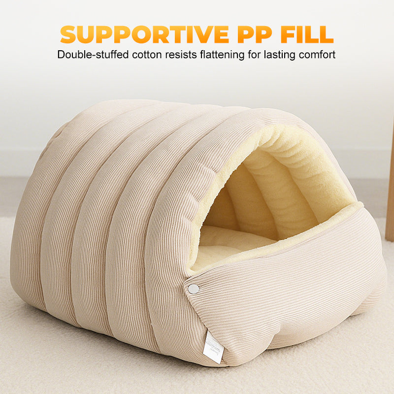 ⏳🔥LIMITED-TIME 50% OFF! ⏰ Warmth Cozy Comfort  Plush Pet Cave😸