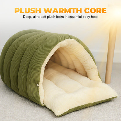 ⏳🔥LIMITED-TIME 50% OFF! ⏰ Warmth Cozy Comfort  Plush Pet Cave😸