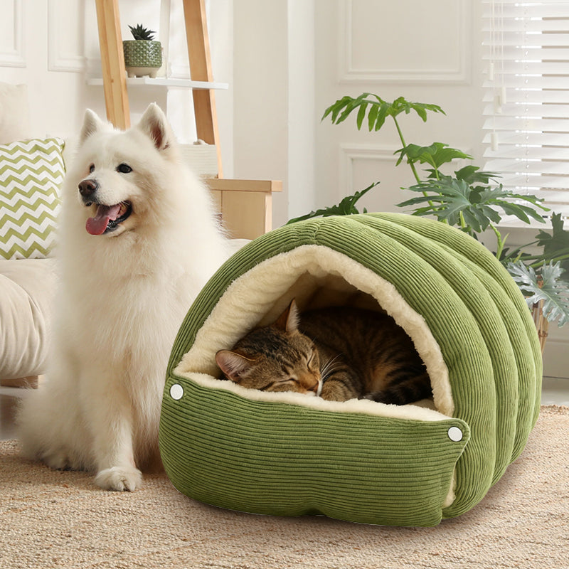 ⏳🔥LIMITED-TIME 50% OFF! ⏰ Warmth Cozy Comfort  Plush Pet Cave😸