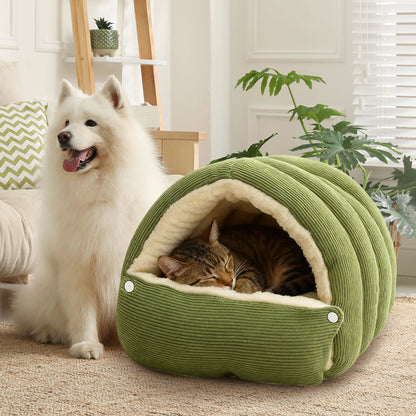 ⏳🔥LIMITED-TIME 50% OFF! ⏰ Warmth Cozy Comfort  Plush Pet Cave😸