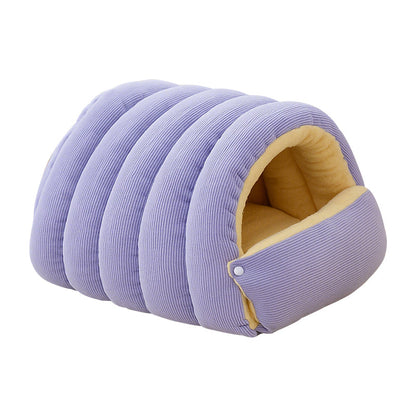 ⏳🔥LIMITED-TIME 50% OFF! ⏰ Warmth Cozy Comfort  Plush Pet Cave😸