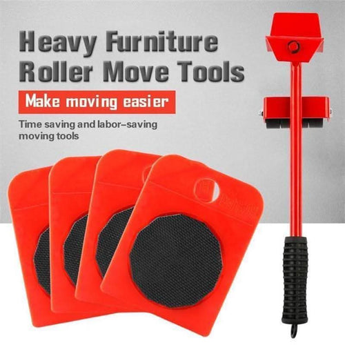 🔥 Last Day 50% OFF – 4-Piece Furniture Moving Tool Set