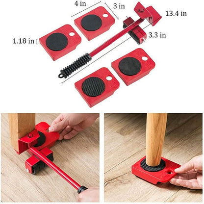 🔥 Last Day 50% OFF – 4-Piece Furniture Moving Tool Set