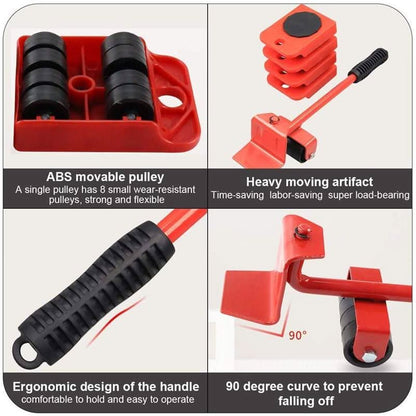 🔥 Last Day 50% OFF – 4-Piece Furniture Moving Tool Set