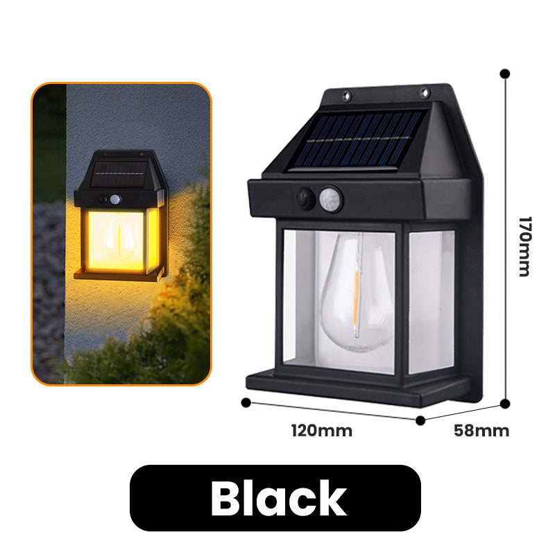 💡Solar Wall Light with Motion Sensor – Weatherproof, Auto On/Off, Easy Install for Garden & Pathway 🌟
