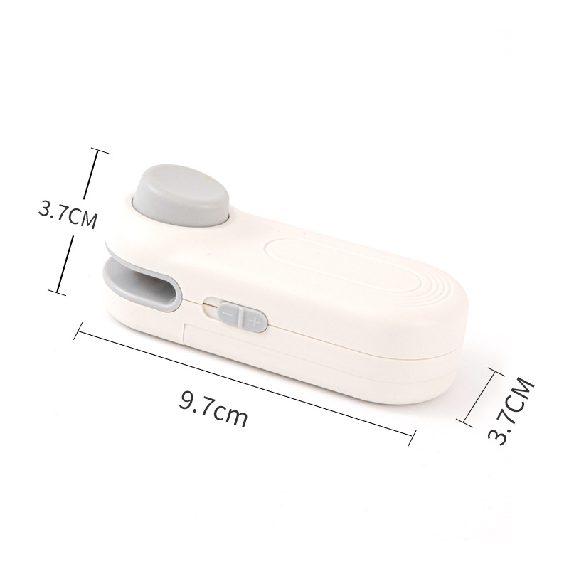 ✨ Rechargeable Cordless Mini Bag Sealer with Magnetic Back – Compact Food Freshness Saver for Home, Travel & Gifting 🎁
