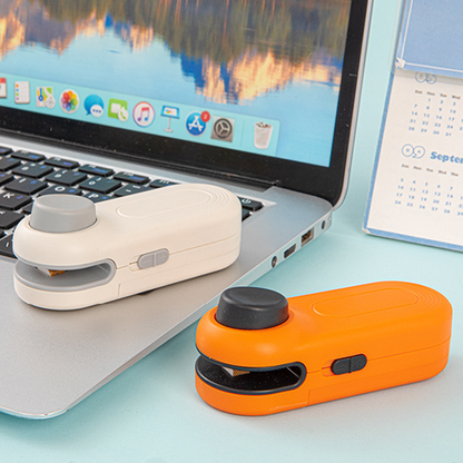 ✨ Rechargeable Cordless Mini Bag Sealer with Magnetic Back – Compact Food Freshness Saver for Home, Travel & Gifting 🎁