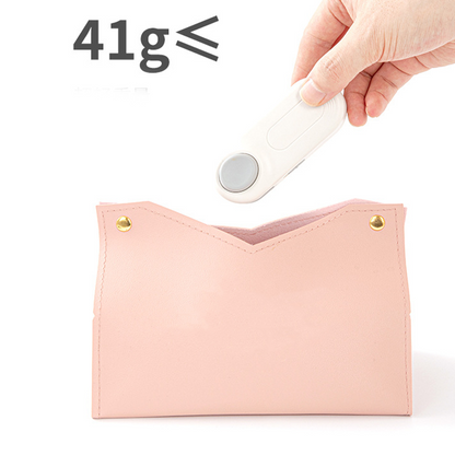 ✨ Rechargeable Cordless Mini Bag Sealer with Magnetic Back – Compact Food Freshness Saver for Home, Travel & Gifting 🎁