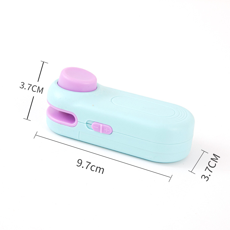 ✨ Rechargeable Cordless Mini Bag Sealer with Magnetic Back – Compact Food Freshness Saver for Home, Travel & Gifting 🎁