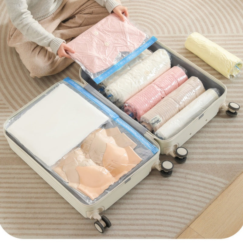 🧺 Space-Saving Vacuum Storage Bags – Compact Bedding & Clothing Storage | Half-Price Sale