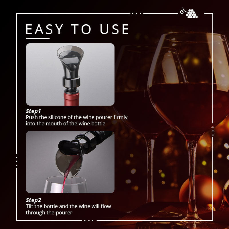 🍷 2026 Deal: 2-in-1 Pour & Preserve Vacuum Wine Stopper | 23,500+ Sold 🎉