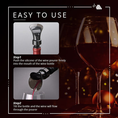 🍷 2026 Deal: 2-in-1 Pour & Preserve Vacuum Wine Stopper | 23,500+ Sold 🎉