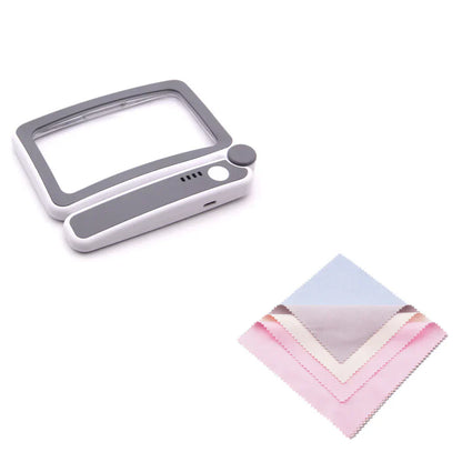 🔥 Hot Sale! Folding Handheld Magnifying Glass with LED Light for Easy Reading🔍