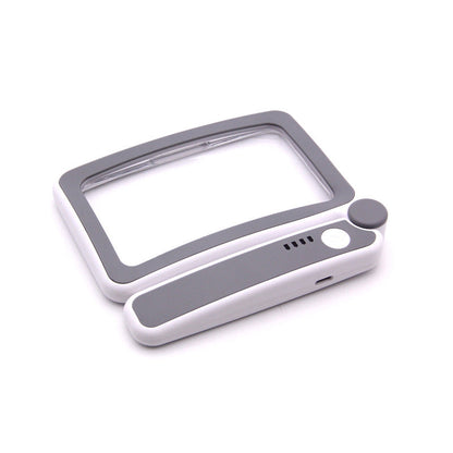 🔥 Hot Sale! Folding Handheld Magnifying Glass with LED Light for Easy Reading🔍