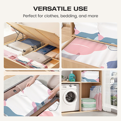 📦 Pump-Free Vacuum Storage Bags – Space-Saving Storage for Home