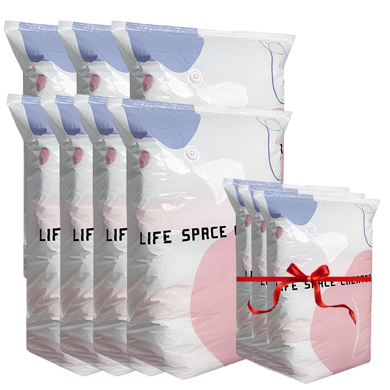 📦 Pump-Free Vacuum Storage Bags – Space-Saving Storage for Home