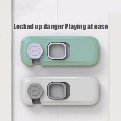 Childproof Fridge Door Locks 🔒 – Multipurpose Home Safety Latches