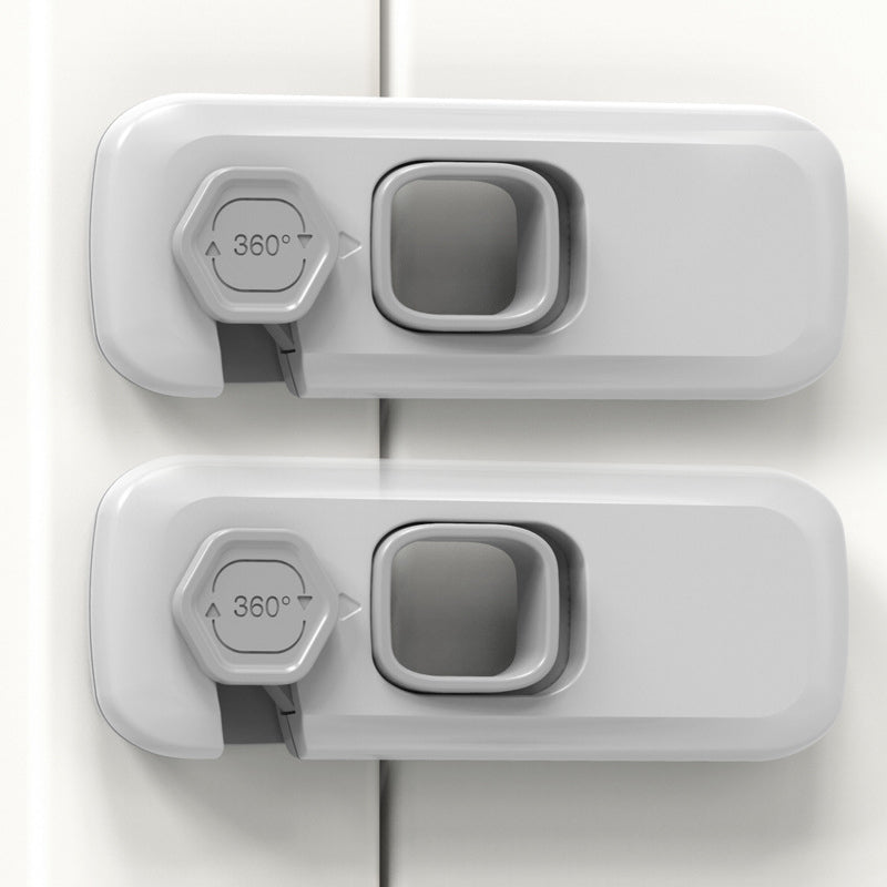 Childproof Fridge Door Locks 🔒 – Multipurpose Home Safety Latches