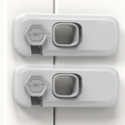 Childproof Fridge Door Locks 🔒 – Multipurpose Home Safety Latches