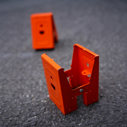 🛠️ 50% Off Heavy-Duty Steel Sawhorse Brackets with Secure Down-Clamp Anti-Slip Grip ✨