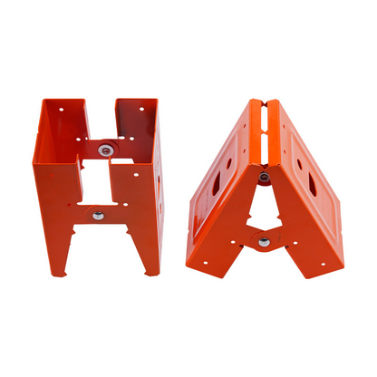 🛠️ 50% Off Heavy-Duty Steel Sawhorse Brackets with Secure Down-Clamp Anti-Slip Grip ✨