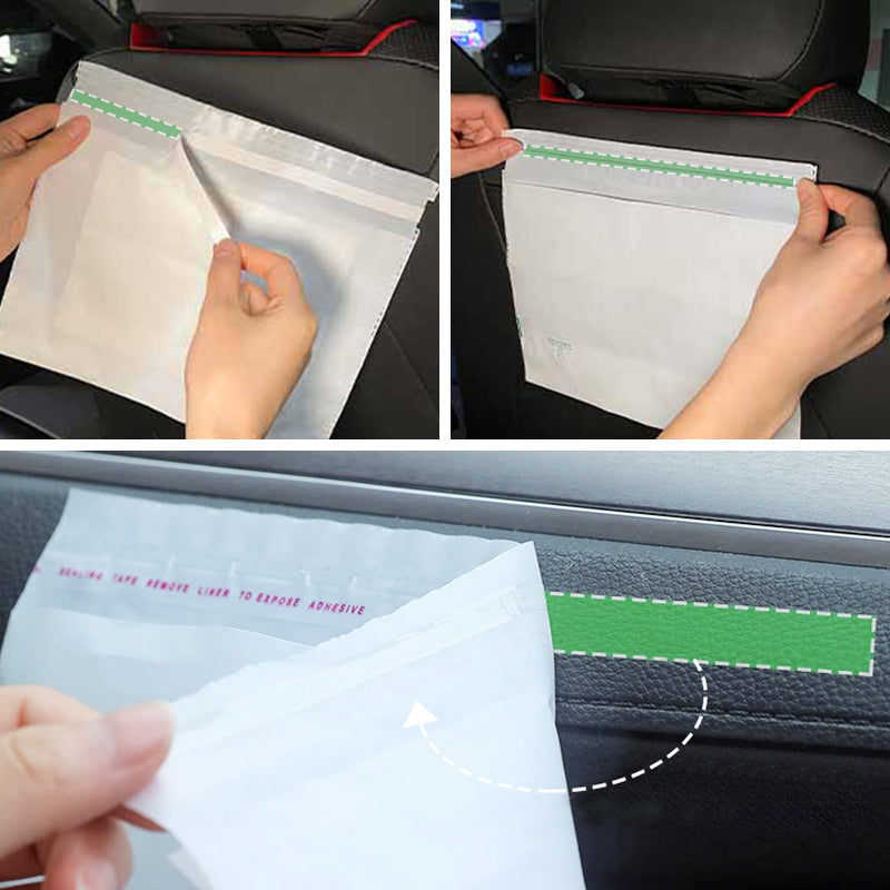 🥳2026 HOT SALE🥳💞50K+ SOLD!🚗Self-Adhesive Car Cleaning Bags – Stick anywhere, stand firm. Multi‑use for trash or storage. No mess, no marks. 🧹✨