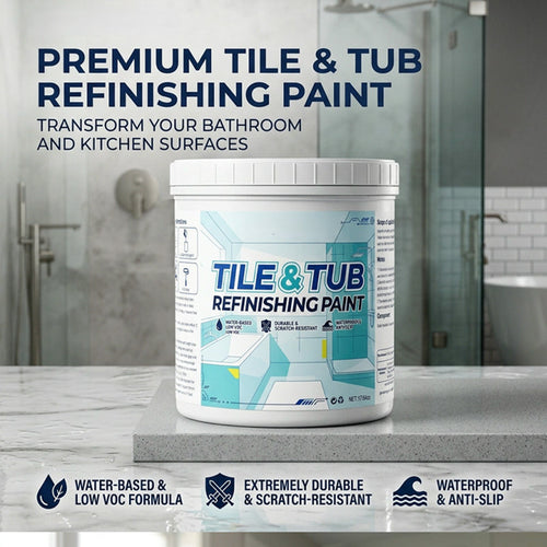 💥Hot Sale - 49% OFF💥Premium Tile & Tub Refinishing Paint Kit