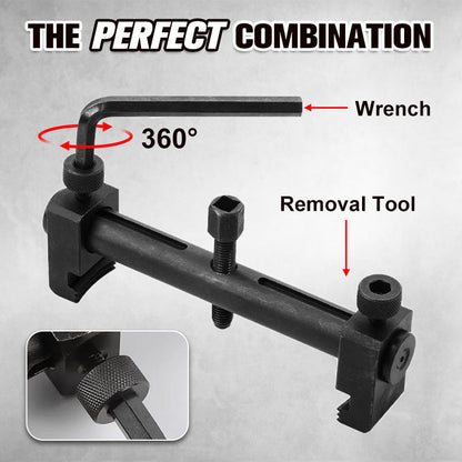 Adjustable Crankshaft Pulley Removal Tool for Easy Auto Repairs 🔧