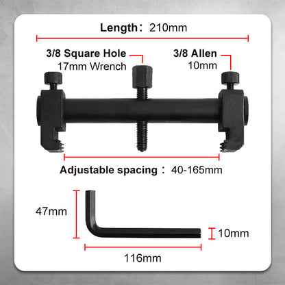 Adjustable Crankshaft Pulley Removal Tool for Easy Auto Repairs 🔧