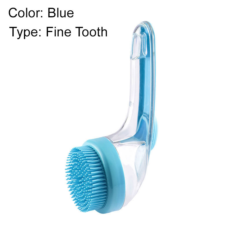⏳🔥LIMITED-TIME 50% OFF! ⏰ Pet Bath Brush – Grooming Tool 🐾