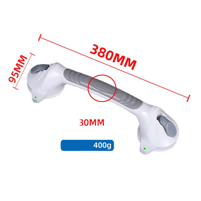 🚿 Removable Bathroom Support Handle ✨ No-Drill Suction Mount for Tile & Glass, Reusable Stability Aid for Safer Showers and Tubs 🔒