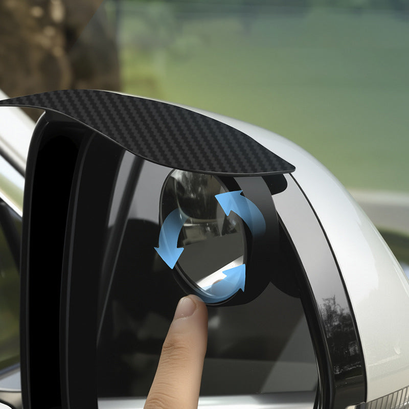 🚗 LIMITED‑TIME 50% OFF! ☀️Adjustable Blind Spot Mirrors with Rain Visor