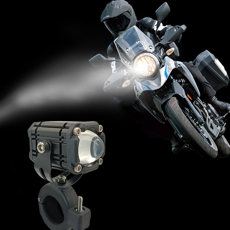 🏍️ 2026 Rider Favorite—40,000+ Sold | Universal Dual-Beam LED Motorcycle Spotlights, All-Weather Waterproof 💡