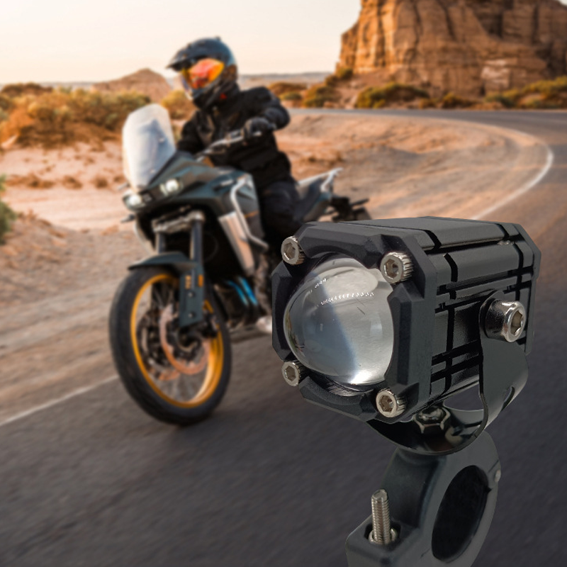 🏍️ 2026 Rider Favorite—40,000+ Sold | Universal Dual-Beam LED Motorcycle Spotlights, All-Weather Waterproof 💡