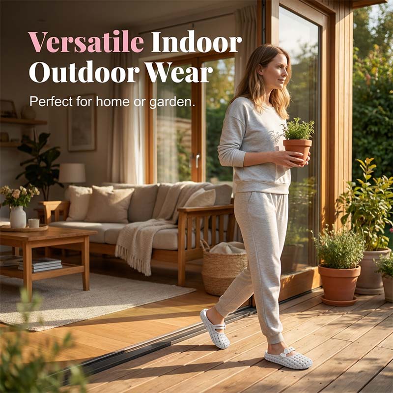 Women’s Breezy Comfort Closed-Toe Mules 🌿