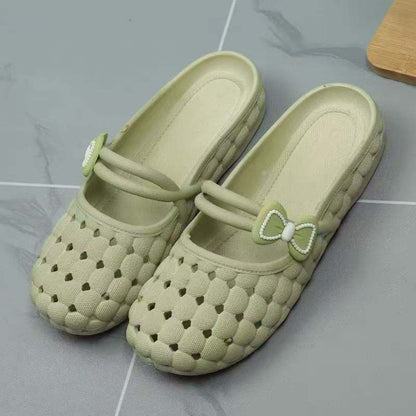Women’s Breezy Comfort Closed-Toe Mules 🌿