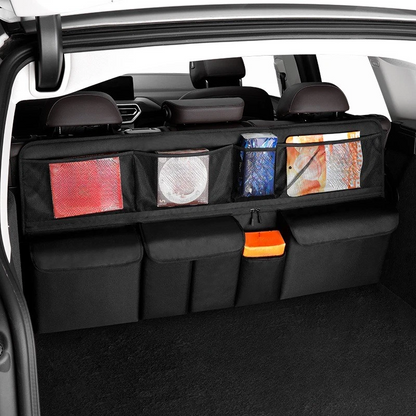 🚗 Limited-Time 50% Off | Spacious Multi-Pocket Trunk Organizer for Clutter-Free Travel 📦