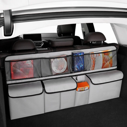 🚗 Limited-Time 50% Off | Spacious Multi-Pocket Trunk Organizer for Clutter-Free Travel 📦