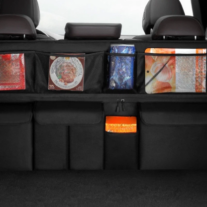 🚗 Limited-Time 50% Off | Spacious Multi-Pocket Trunk Organizer for Clutter-Free Travel 📦