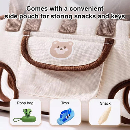 ⏳🔥LIMITED-TIME 50% OFF! ⏰🐾 Portable Breathable Pet Carrier Sling & Backpack – Spine Support & Multi-Way Comfort 🐶🐕