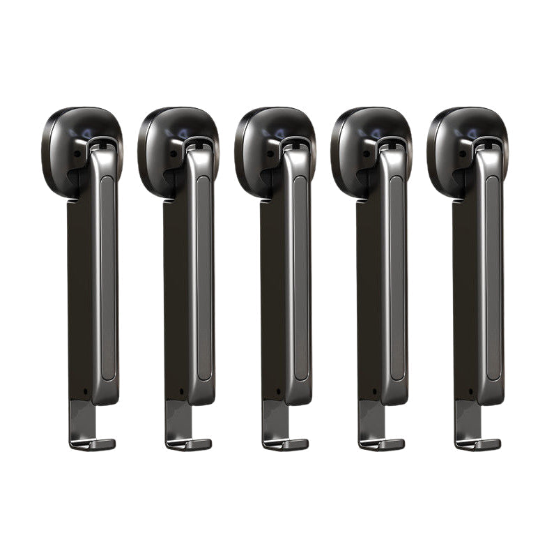 🧺 Foldable Telescopic Hanger Rack – Suction Cup Space-Saving Organizer