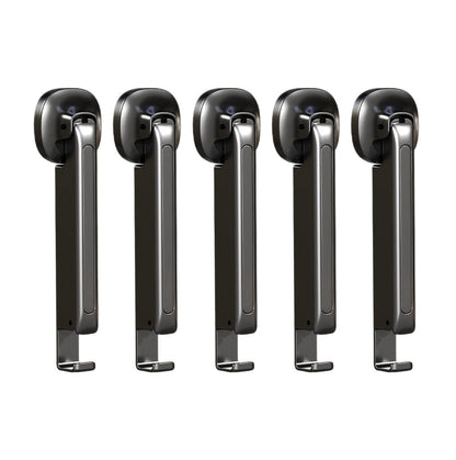 🧺 Foldable Telescopic Hanger Rack – Suction Cup Space-Saving Organizer